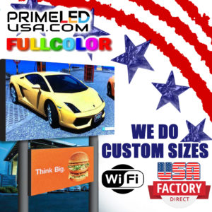 Full Color Led Signs 3ft H x 8ft W (P5MM – SMD)