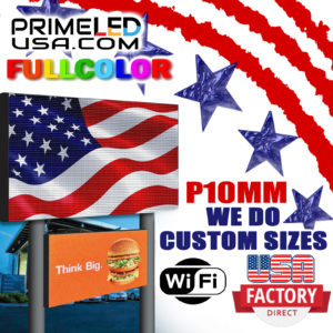 Full Color Led Signs 4ft H x 8ft W (P5MM – SMD)